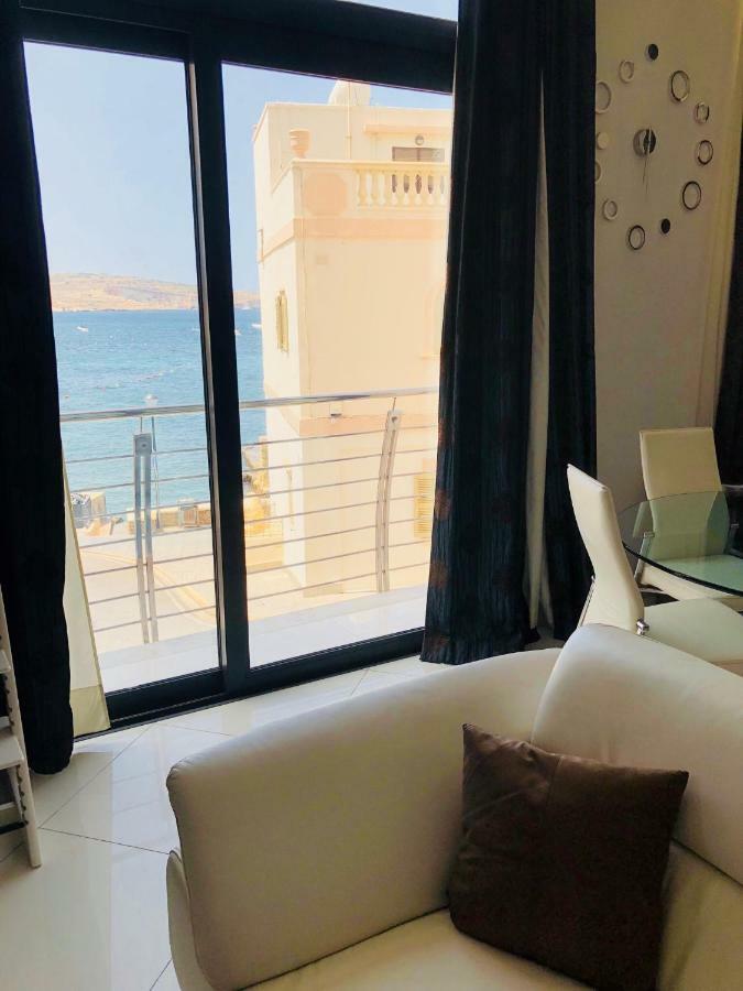 Window On The Sea Apartment St. Paul's Bay Bagian luar foto