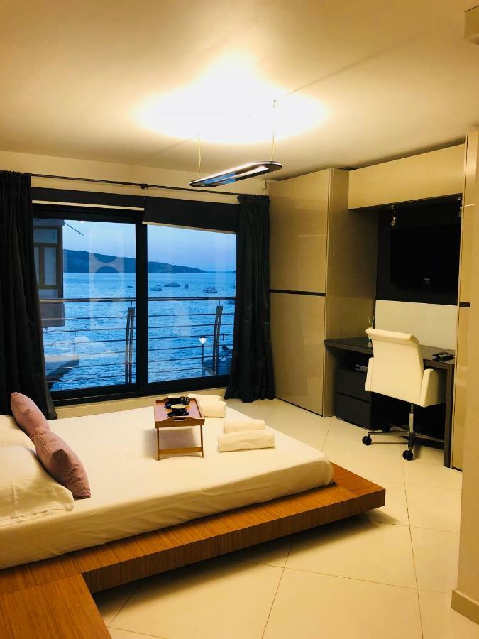 Window On The Sea Apartment St. Paul's Bay Bagian luar foto